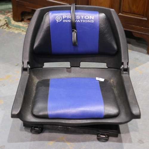 2009 - Preston Innovations swivel box topper seat. UK P&P Group 2 (£20+VAT for the first lot and £4+VAT for... 