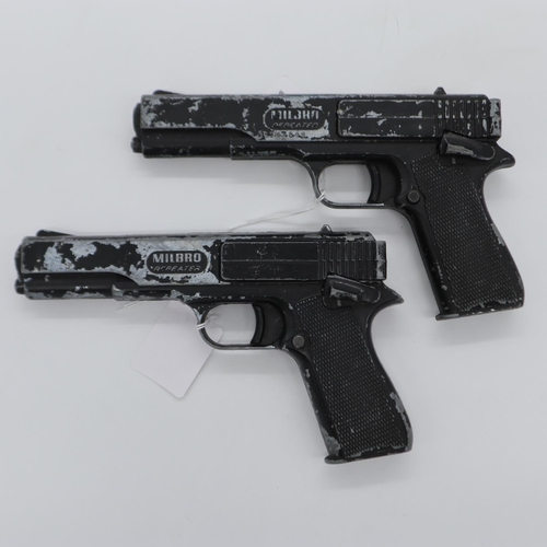 2057 - Two Milbro Repeater .177 air pistols. UK P&P Group 2 (£20+VAT for the first lot and £4+VAT for subse... 