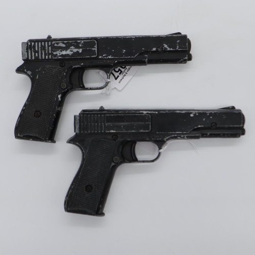 2057 - Two Milbro Repeater .177 air pistols. UK P&P Group 2 (£20+VAT for the first lot and £4+VAT for subse... 