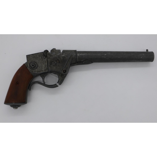 2084 - 20th century replica Sharps M1852 flare pistol. UK P&P Group 2 (£20+VAT for the first lot and £4+VAT... 