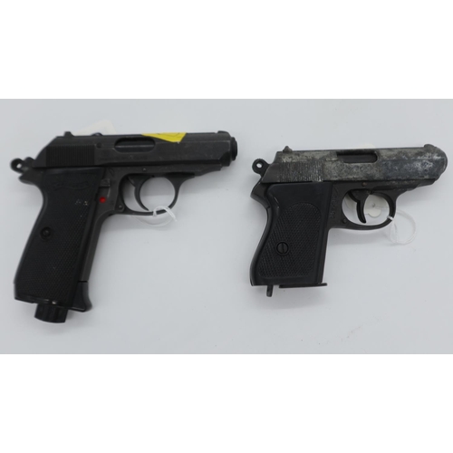 2090 - Walther Co2 pistol and a replica German Police issue PPK, both for repair. UK P&P Group 1 (£16+VAT f... 