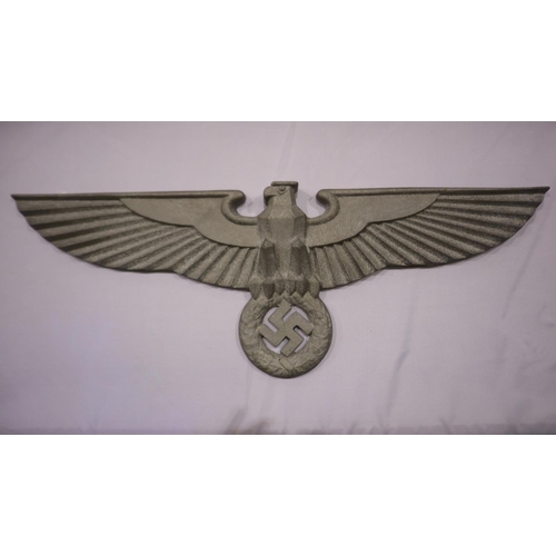 2092 - Third Reich Government Building Wall Eagle. UK P&P Group 3 (£30+VAT for the first lot and £8+VAT for... 