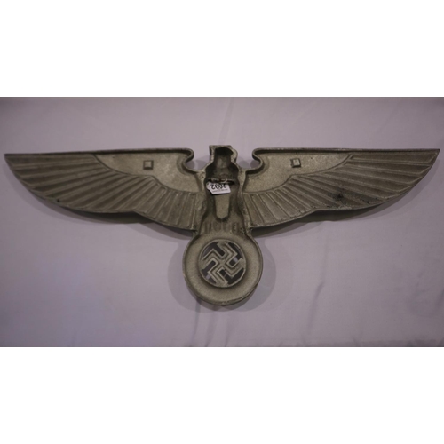2092 - Third Reich Government Building Wall Eagle. UK P&P Group 3 (£30+VAT for the first lot and £8+VAT for... 