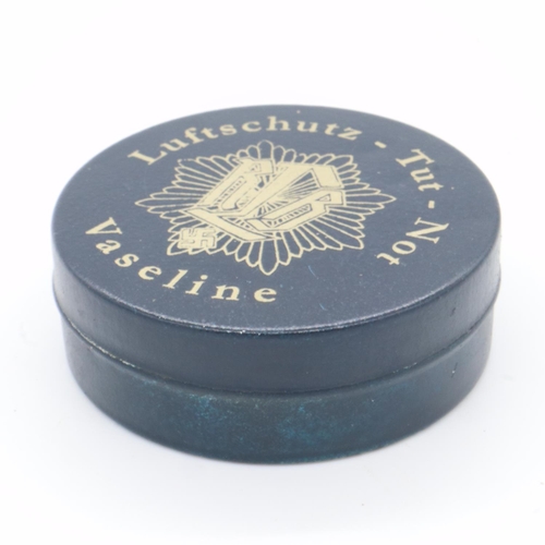 2128 - WWII German RLB (Air Raid Warden) tin of Vaseline for burns etc. UK P&P Group 1 (£16+VAT for the fir... 