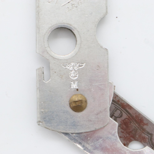 2129 - WWII Kriegsmarine Lifeboat Survival Multi Cutter Tool. One of these were in each life boats survival... 