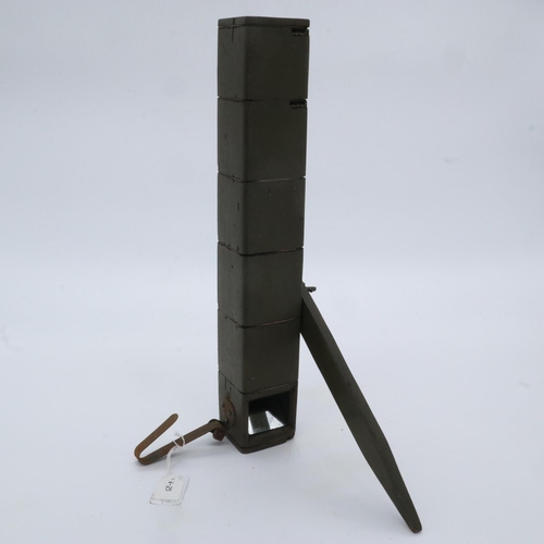 2134 - WWI British Trench Periscope. An officers Private Purchase from the Army and Navy Store, UK P&P Grou... 
