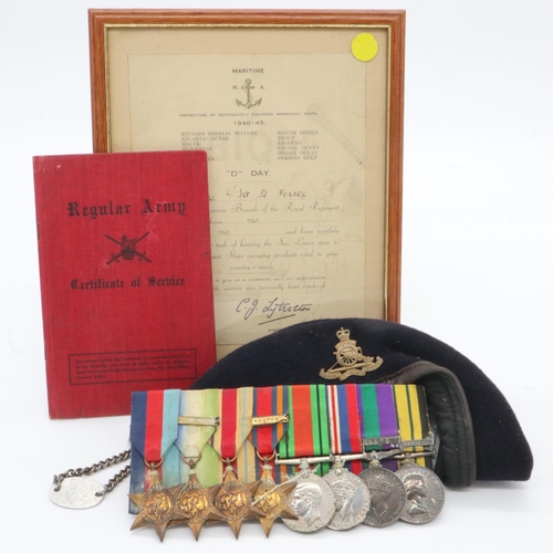 2267 - Comprehensive British WWII and later medal group comprising BWM, Defence medal, Campaign Service med... 