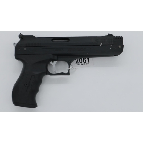 2061 - Beeman P17 .177 air pistol. UK P&P Group 2 (£20+VAT for the first lot and £4+VAT for subsequent lots... 