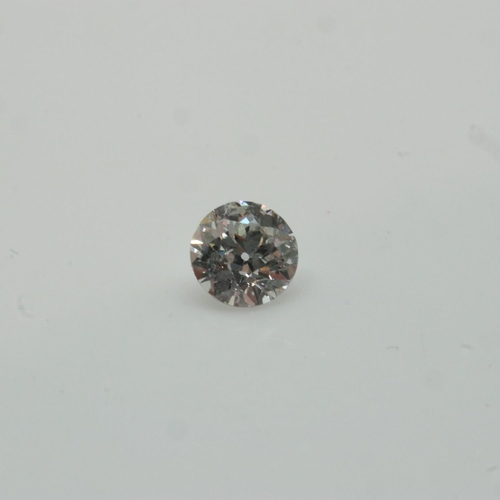 79 - 0.55ct loose Diamond, round cut. UK P&P Group 1 (£16+VAT for the first lot and £2+VAT for subsequent... 