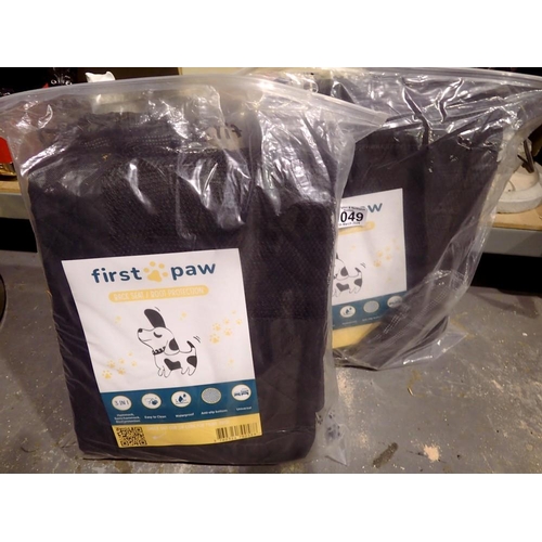 1049 - Two First Paw back seat boot protectors. Not available for in-house P&P