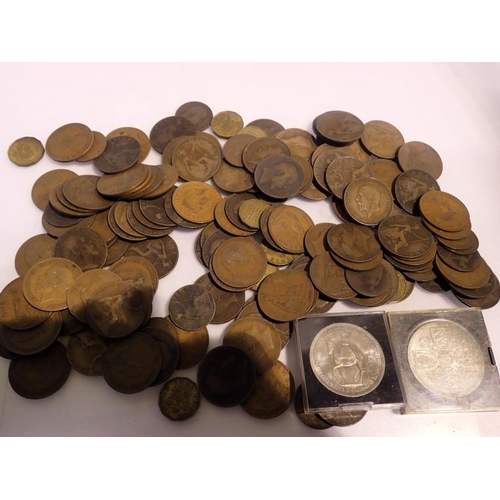 1065 - UK pre-decimal coins including Commemoratives. UK P&P Group 1 (£16+VAT for the first lot and £2+VAT ... 