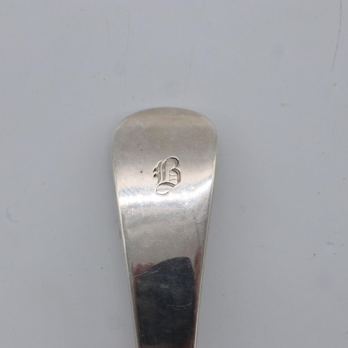 133 - Hallmarked silver ladle, London assay, marked for George III, 192g. UK P&P Group 2 (£20+VAT for the ... 