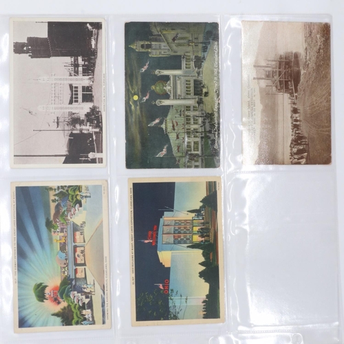 154 - Sixty postcards of exhibitions/expositions, mainly early 20th century American. UK P&P Group 2 (£20+... 