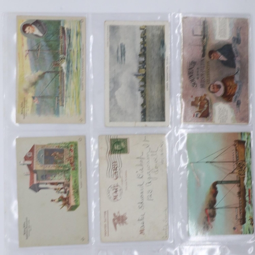 154 - Sixty postcards of exhibitions/expositions, mainly early 20th century American. UK P&P Group 2 (£20+... 