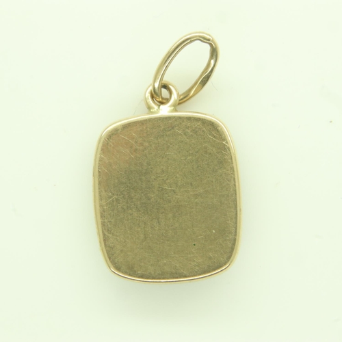 82 - 9ct gold scorpion pendant, drop L: 22 mm, 1.1g. UK P&P Group 0 (£6+VAT for the first lot and £1+VAT ... 