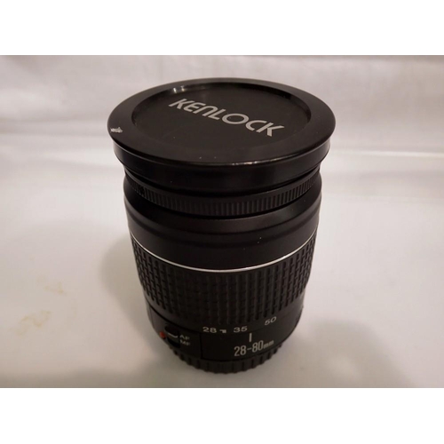 1099 - Canon Zoom lens 28 to 80mm. UK P&P Group 1 (£16+VAT for the first lot and £2+VAT for subsequent lots... 