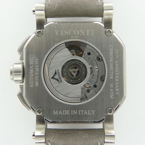 Visconti Portapenne in Pelle 6 Posti Nero