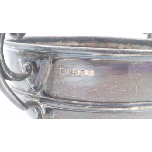 149 - Hallmarked silver twin handled bowl, D: 14 cm, 241g. UK P&P Group 2 (£20+VAT for the first lot and £... 