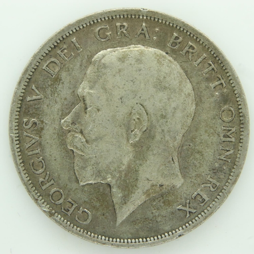 195 - 1916 silver half crown of George V - gF grade. UK P&P Group 0 (£6+VAT for the first lot and £1+VAT f... 