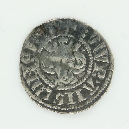 204 - Boxed Edward I silver hammered penny, London mint, aVF grade. UK P&P Group 1 (£16+VAT for the first ... 