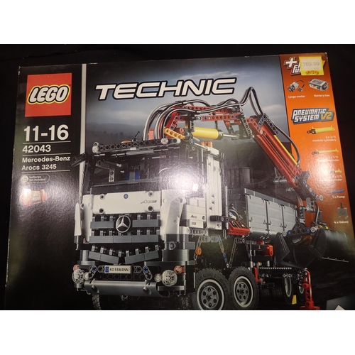 Lego Technic 42043 Mercedes Benz Arocs 3245, factory sealed. UK P&P ...