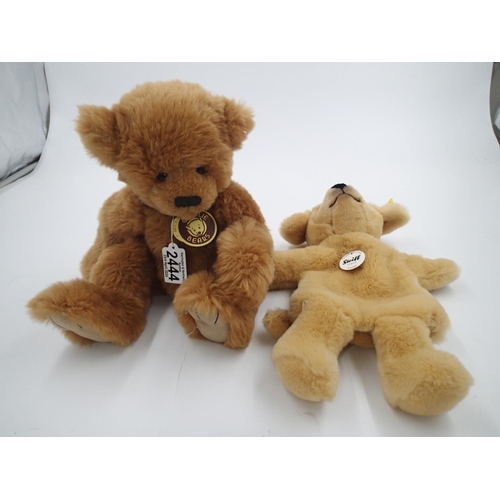 2444 - Two teddy bears, a Steiff Lumpi, 250804 and a Charlie Bears Riley, CB110607, both with tags. UK P&P ... 