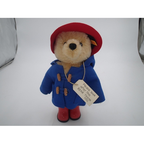 2445 - Steiff Paddington, 354694, with tags, 30cm H.UK P&P Group 1 (£16+VAT for the first lot and £2+VAT fo... 