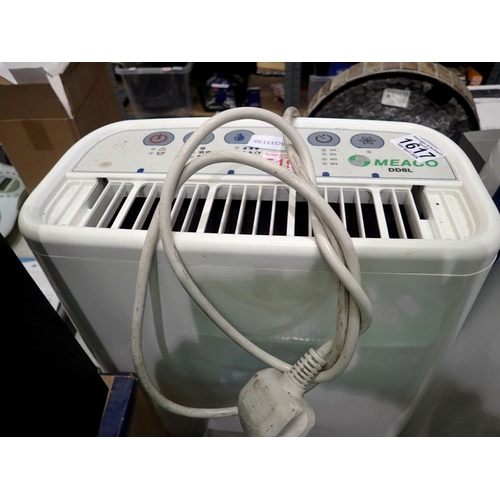 1617 - Meaco DD8L dehumidifier 1hr-8hrs. All electrical items in this lot have been PAT tested for safety a... 