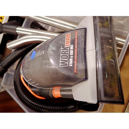 1715 - Work Zone stair vacuum cleaner. All electrical items in this lot have been PAT tested for safety and... 