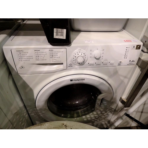 1750B - Hotpoint WMAQB721 Aquarius washing machine. All electrical items in this lot have been PAT tested fo... 