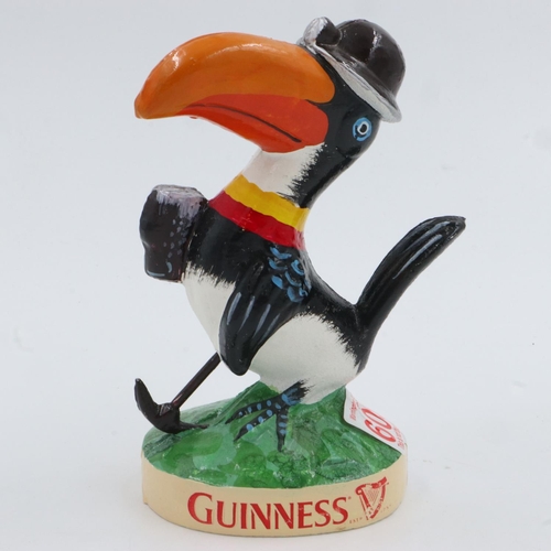 402 - Cast Guinness toucan figurine, H: 16 cm.UK P&P Group 2 (£20+VAT for the first lot and £4+VAT for sub... 