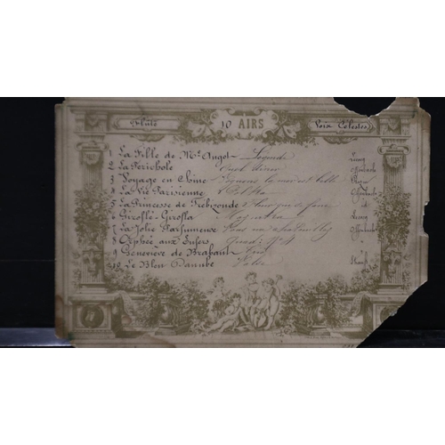 429 - ***WITHDRAWN***Swiss music box playing ten tunes in an inlaid walnut case, L: 61 cm. Not available f... 