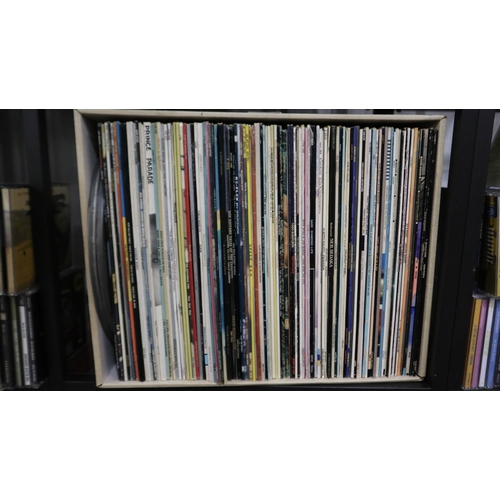 444 - Approximately one hundred mixed rock and pop LPs. Not available for in-house P&P