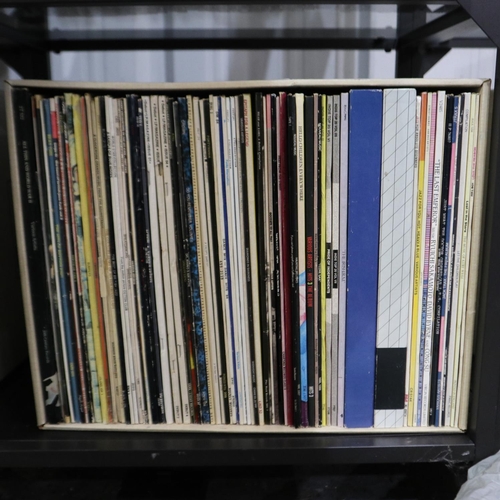 449 - Approximately one hundred mixed genre LPs. Not available for in-house P&P