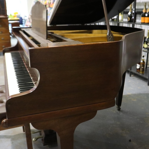 431A - Monington & Weston baby grand piano. Not available for in-house P&P