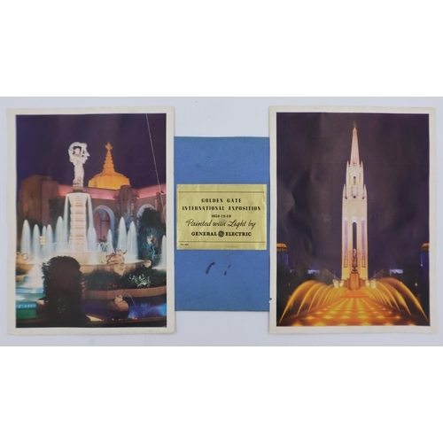 195 - Golden Gate International exhibition A4 size poster from general election. UK P&P Group 1 (£16+VAT f... 