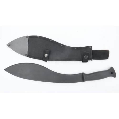 2009 - Modern cold steel survival kukri, in the manner of those designed by John 'Lofty' Wiseman (former SA... 