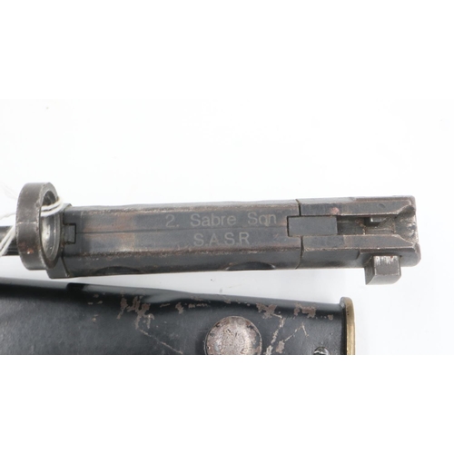 2121 - Vietnam War period Australian S.L.R Bayonet used by Sabre Squadron- S.A.S.R Special Air Service Regi... 