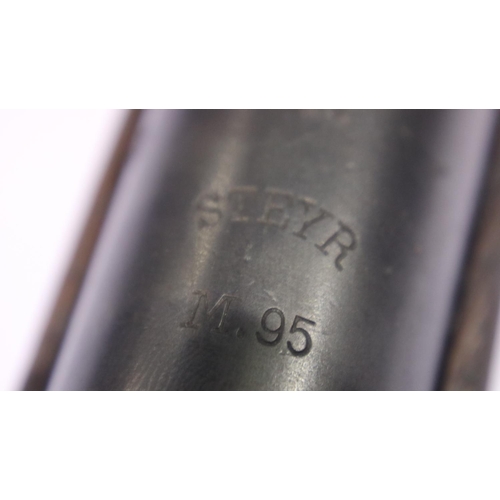 2137 - Steyr Mannlicher M95 straight pull service rifle, numbered 9953, deactivated to current EU specifica... 