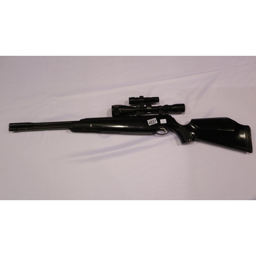 2037 - Air Arms TX200 .22 with Hawke scope and ultra fire gun light. UK P&P Group 2 (£20+VAT for the first ... 