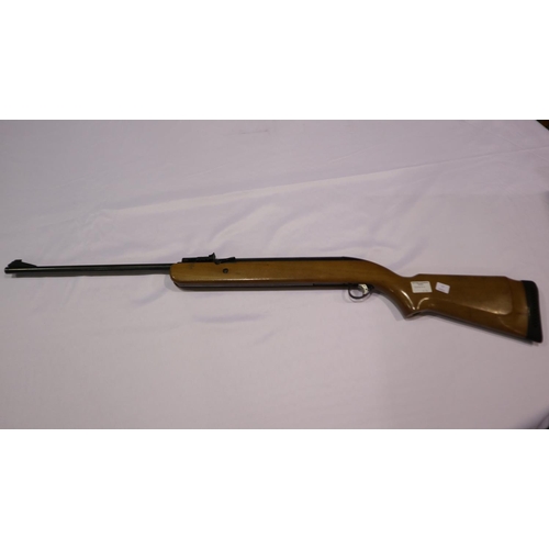 2037A - BSA airsporter .22, air rifle. Scratches/knocks to stock throughout, trigger new, barrel has some co... 