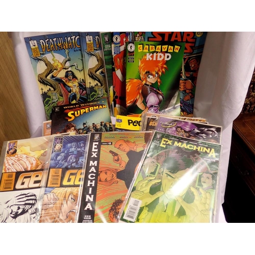 1014 - Thirty mixed comics including Wildstorm and Harrier. UK P&P Group 2 (£20+VAT for the first lot and £... 