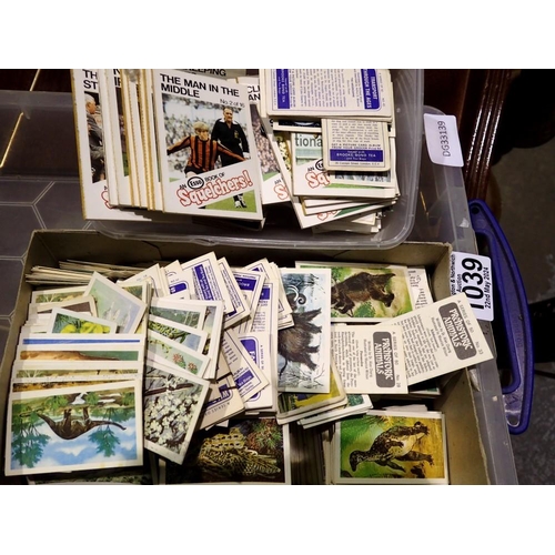 1039 - Quantity of mixed tea cards and others. Not available for in-house P&P