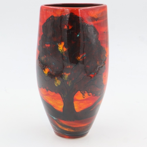 192 - Anita Harris vase in the Sycamore Tree pattern, signed in gold, H: 24 cm. UK P&P Group 2 (£20+VAT fo... 