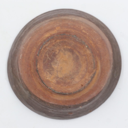 269 - Southern Song Dynasty partially glazed footed bowl, chip to rim beneath glaze, D: 10 cm. UK P&P Grou... 