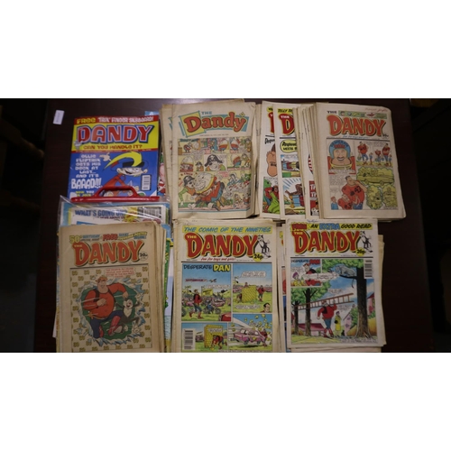 346 - Approximately 175 Dandy comics. UK P&P Group 3 (£30+VAT for the first lot and £8+VAT for subsequent ... 