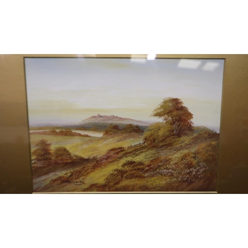 2055 - Annie M Parsons (19th/20th century): a pair of watercolours, lakeland scenes, with a further gouache... 