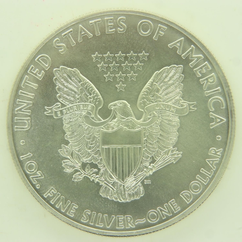 149 - 2015 American silver Liberty dollar 1oz bullion round. UK P&P Group 0 (£6+VAT for the first lot and ... 