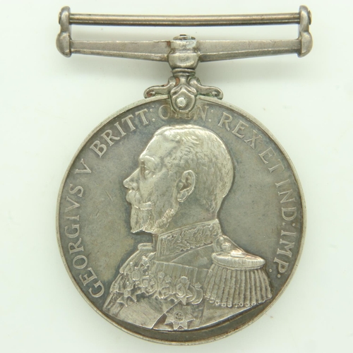 157 - George V Naval LSGC, name erased and indistinct. UK P&P Group 0 (£6+VAT for the first lot and £1+VAT... 