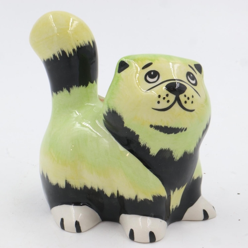 170 - Lorna Bailey cat, Fluffy, no cracks or chips, H: 12 cm. UK P&P Group 1 (£16+VAT for the first lot an... 